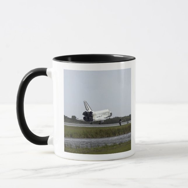 Space Shuttle Discovery touches down 3 Mug (Left)