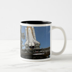 Space Shuttle Discovery Two-Tone Coffee Mug