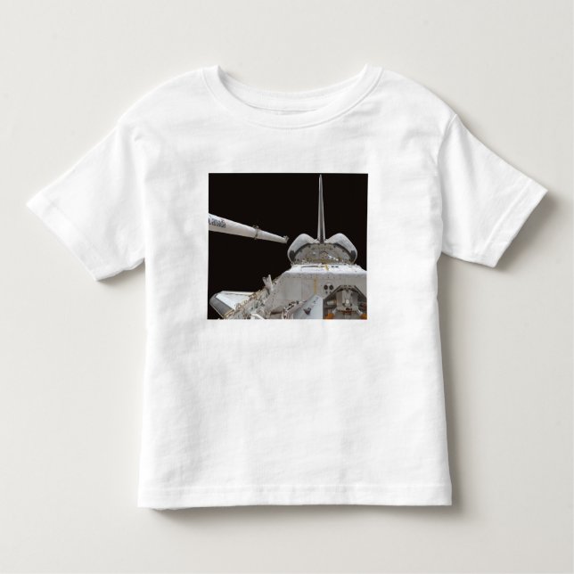 Space Shuttle Discovery's payload bay Toddler T-Shirt (Front)