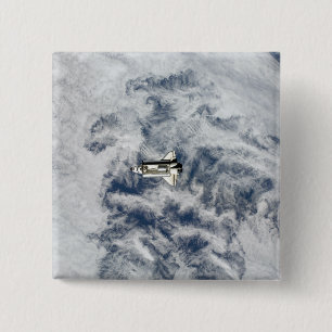 Space Shuttle Endeavour 11 15 Cm Square Badge