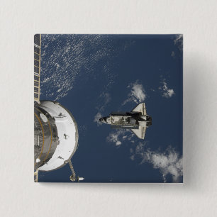 Space Shuttle Endeavour 17 15 Cm Square Badge