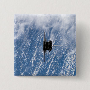 Space Shuttle Endeavour 18 15 Cm Square Badge