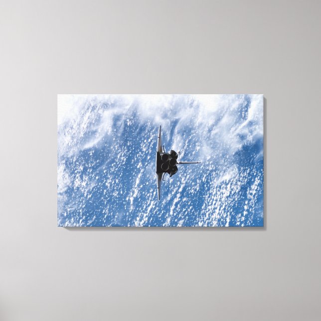 Space Shuttle Endeavour 18 Canvas Print (Front)