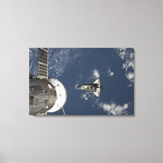Space Shuttle Endeavour 18 Canvas Print (Front)