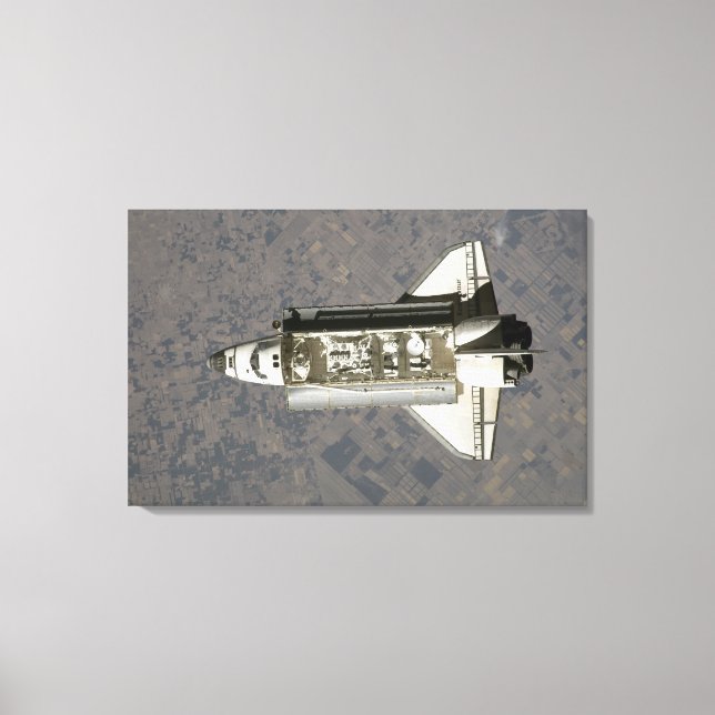 Space Shuttle Endeavour 20 Canvas Print (Front)