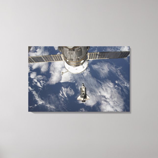 Space Shuttle Endeavour 21 Canvas Print (Front)