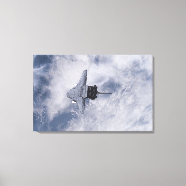 Space Shuttle Endeavour 21 Canvas Print (Front)