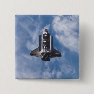Space Shuttle Endeavour 22 15 Cm Square Badge