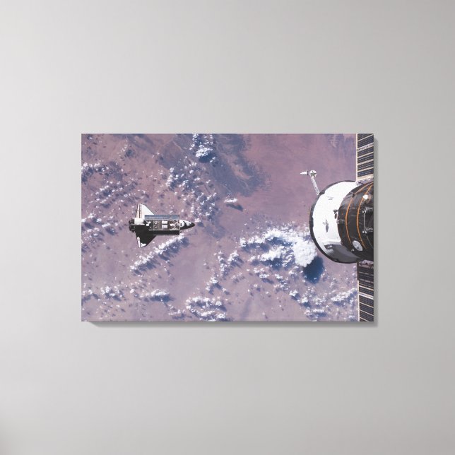 Space Shuttle Endeavour 25 Canvas Print (Front)