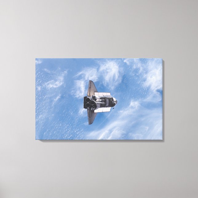 Space Shuttle Endeavour 26 Canvas Print (Front)