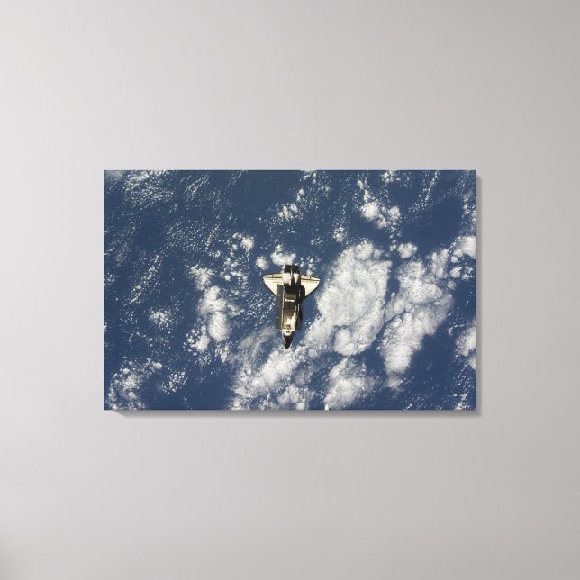 Space Shuttle Endeavour 2 Canvas Print (Front)