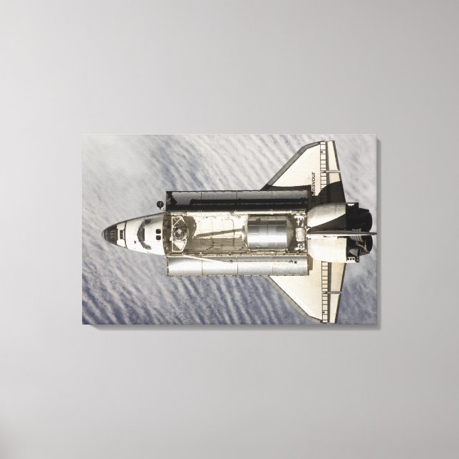 Space Shuttle Endeavour Canvas Print (Front)
