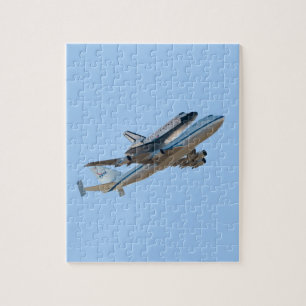 Space Shuttle Endeavour final flight photo Jigsaw Puzzle