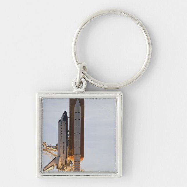 Space Shuttle Endeavour lifts off 2 Key Ring (Front)