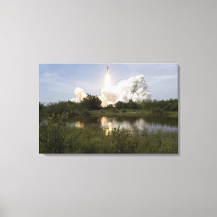 Space Shuttle Endeavour lifts off 5 Canvas Print