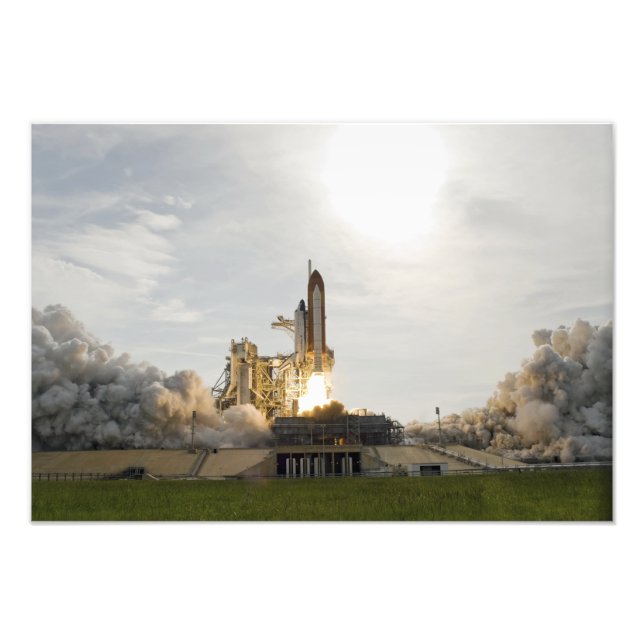 Space Shuttle Endeavour lifts off 6 Photo Print (Front)