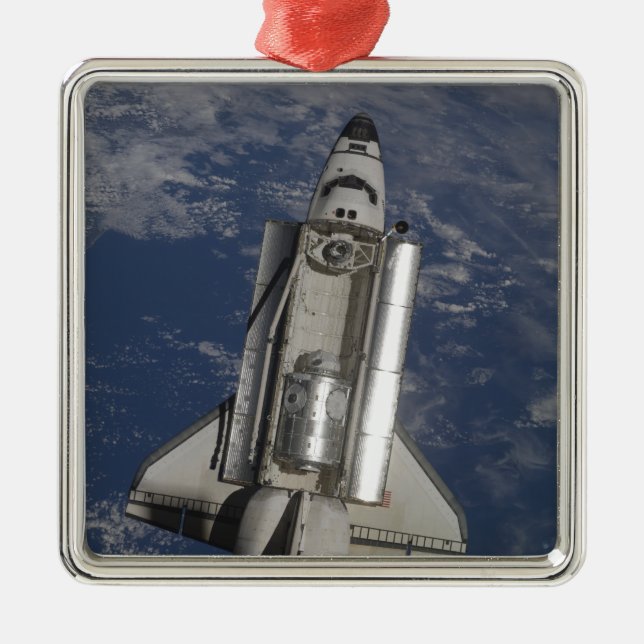 Space Shuttle Endeavour Metal Tree Decoration (Front)