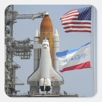 Space Shuttle Endeavour on the launch pad 3