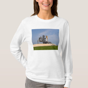 Space Shuttle Endeavour on the launch pad 4 T-Shirt