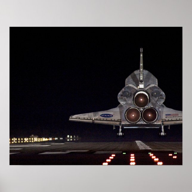 Space Shuttle Endeavour Poster (Front)