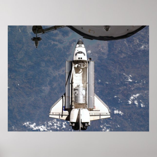 Space Shuttle Endeavour Poster (Front)