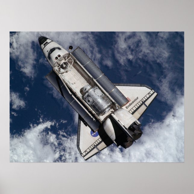 Space Shuttle Endeavour Poster (Front)