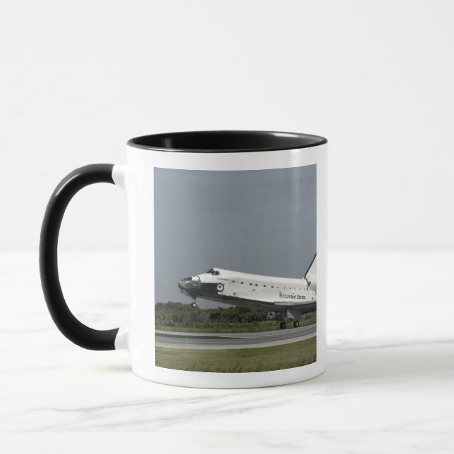 Space Shuttle Endeavour touches down Mug (Left)