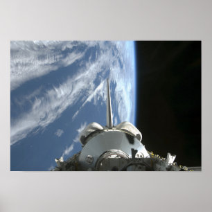 Space Shuttle Endeavour's payload bay Poster