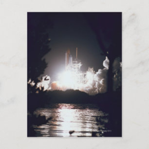 Space Shuttle Launch Postcard