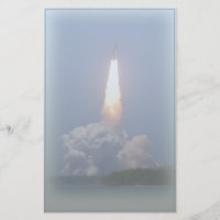 Space Shuttle Launch Stationery