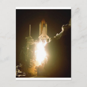 SPACE SHUTTLE LIFT-OFF POSTCARD
