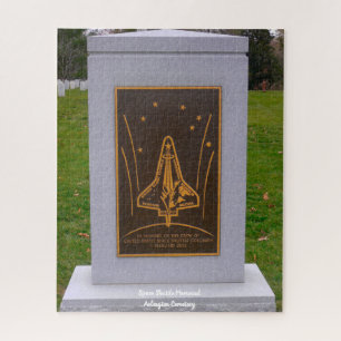 Space Shuttle Memorial Arlington Cemetery Jigsaw Puzzle