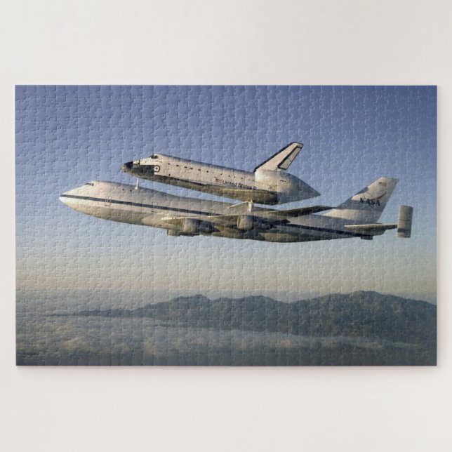 Space Shuttle Orbiter Atlantis Jigsaw Puzzle (Horizontal)