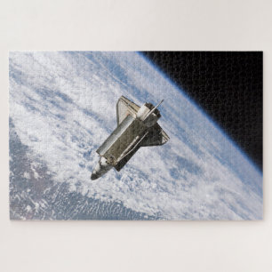 Space Shuttle STS115 Atlantis Undock ISS 2006 Jigsaw Puzzle