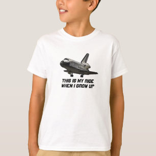 Space Shuttle t-shirt for kids