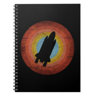 SPACE SHUTTLE VINTAGE RETRO NOTEBOOK