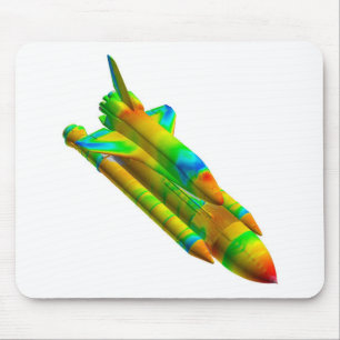 Space Shuttle visualisation MousePad