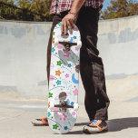 Space Skateboard<br><div class="desc">A terrific gift for fans of space exploration and galaxy, this Space Doodle pattern design Skateboard presents a delightful Space experience.</div>