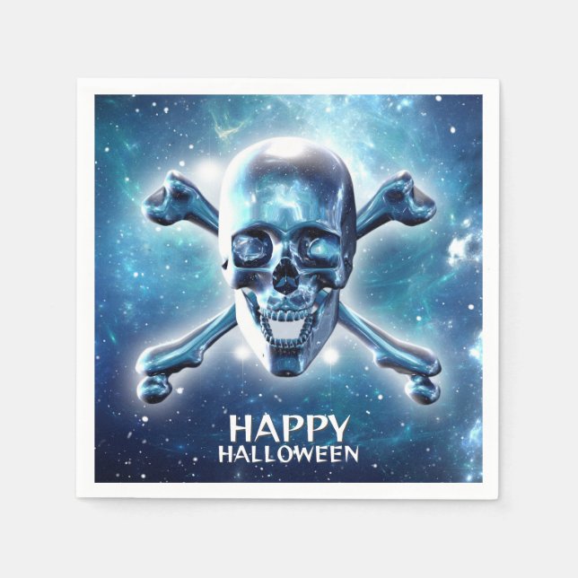 Space skull. Customised Napkin (Front)