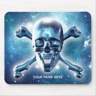 Space skull. Personalised Mouse Pad