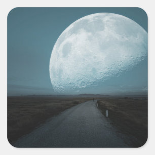 SPACE SKY SQUARE STICKER