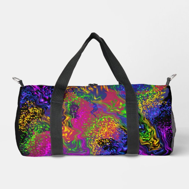 Space Sky Under The Water Duffle Bag (Front)