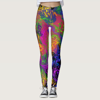 Space Sky Under The Water Leggings
