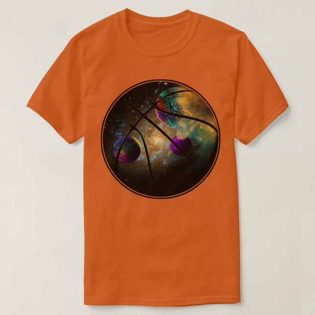 Space Slam Dunk T-Shirt (Design Front)