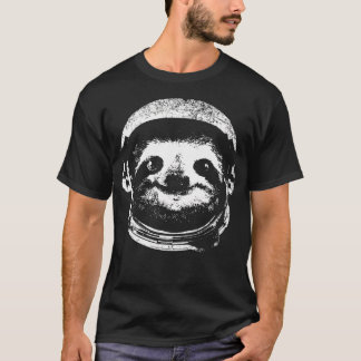 Space Sloth Astronaut T-Shirt