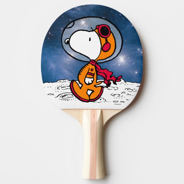 SPACE | Snoopy Astronaut Ping Pong Paddle (Front)