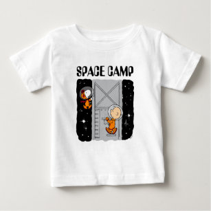 SPACE   Snoopy & Charlie Brown Baby T-Shirt
