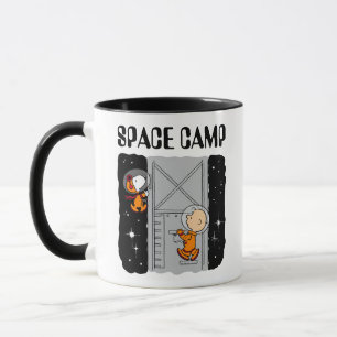 SPACE   Snoopy & Charlie Brown Mug