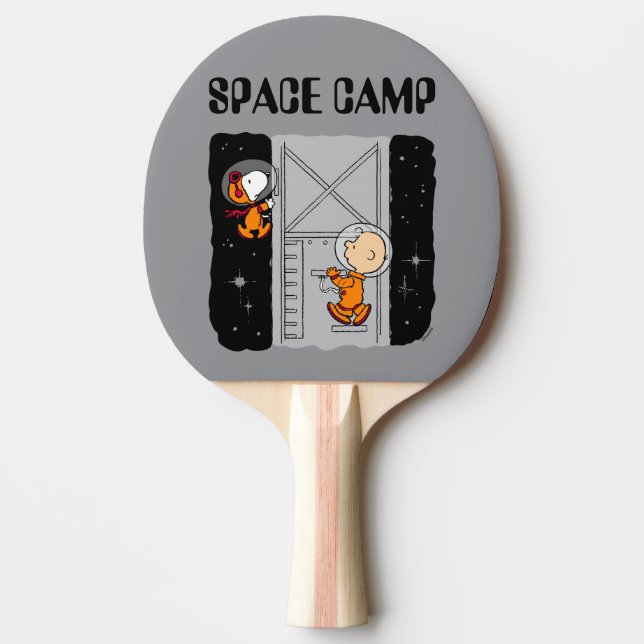 SPACE | Snoopy & Charlie Brown Ping Pong Paddle (Front)