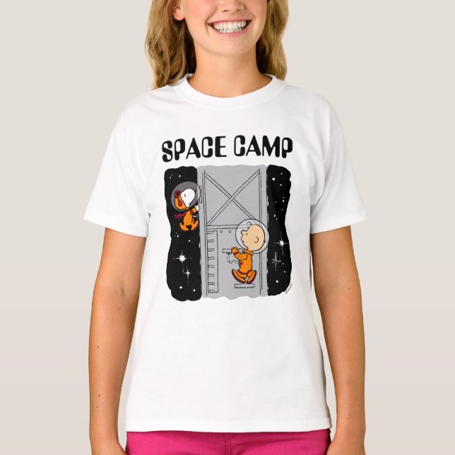 SPACE | Snoopy & Charlie Brown T-Shirt (Front)